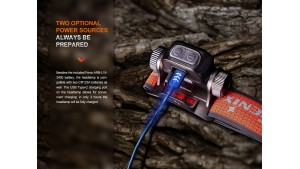 Fenix HM65R-T V2.0 - Lanternă frontală - 1600 Lumeni - 170 Metri - Dark Purple